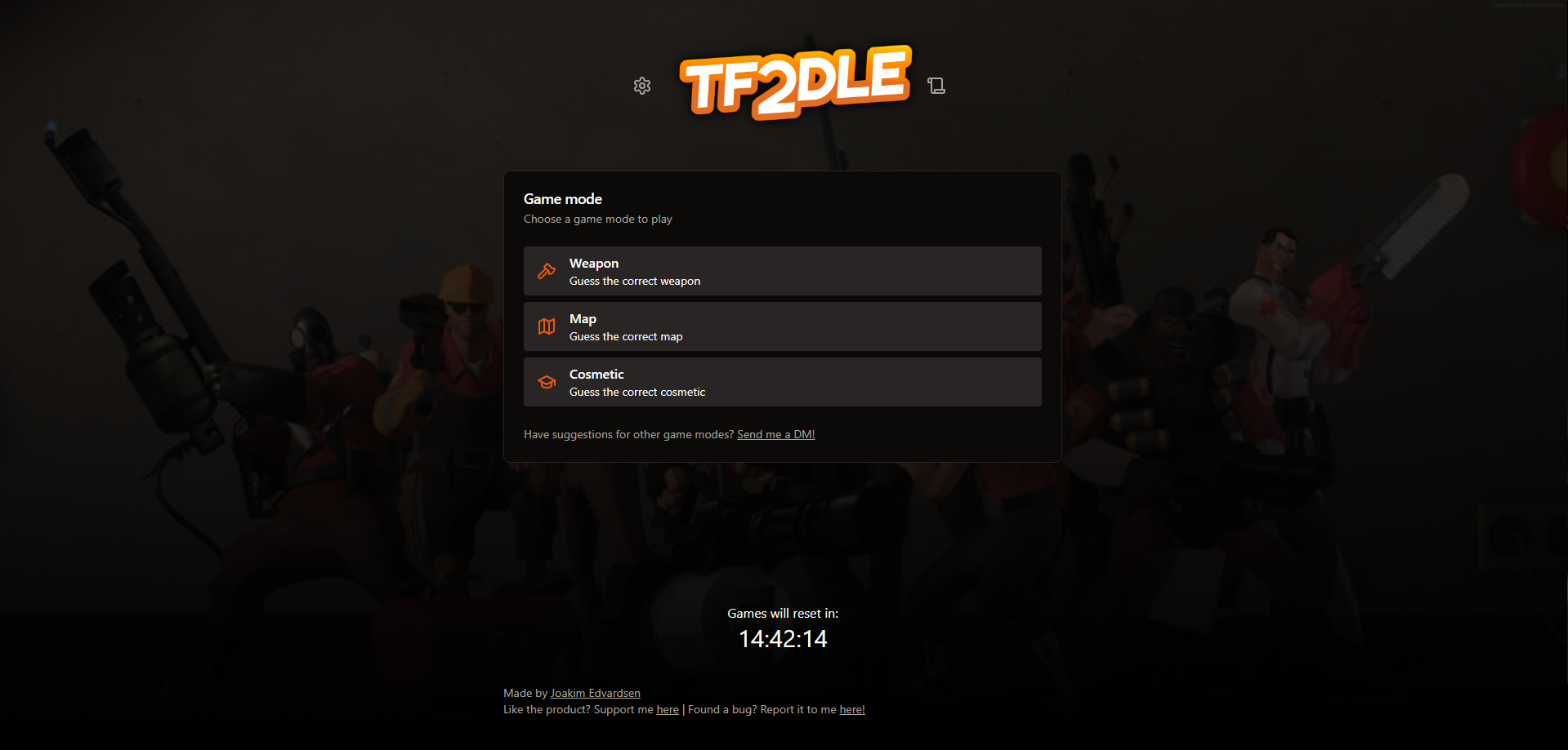 TF2DLE home page